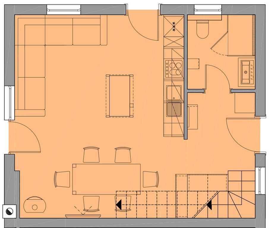 Apartments Krvavec Cerklje na Gorenjskem Kamer foto